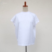 one f  French Sleeve Tee　WHITE　再入荷