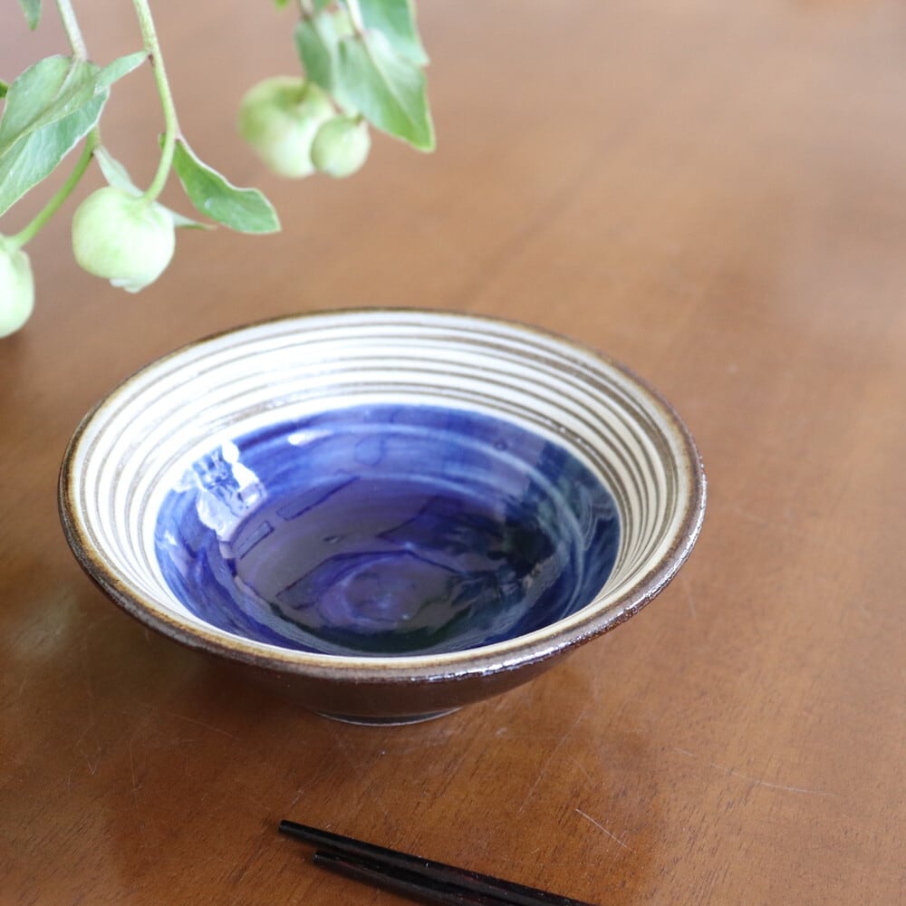 やちむん 常秀工房 4寸鉢 Yachimun Bowl 12cm #195 | 和食器のお店