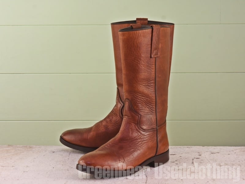 名品 03FW NUMBER (N)INE HEART DESIGN WESTERN BOOTS ナンバーナイン