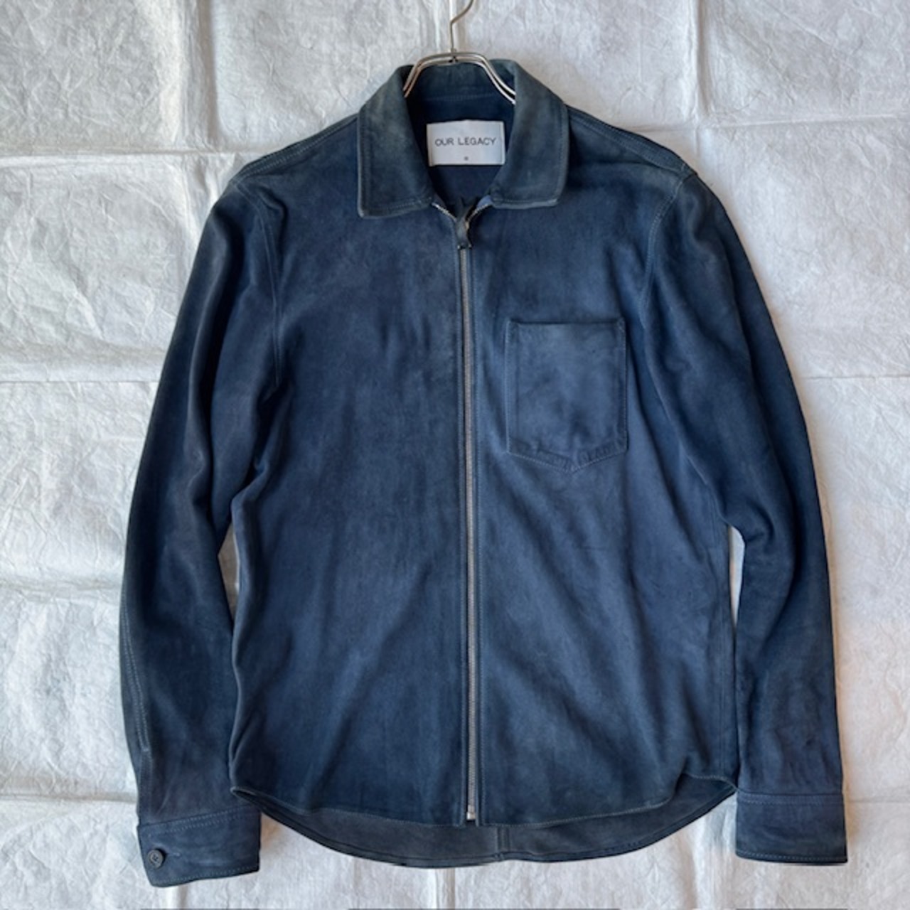 Our Legacy シャツジャケット スエードレザー