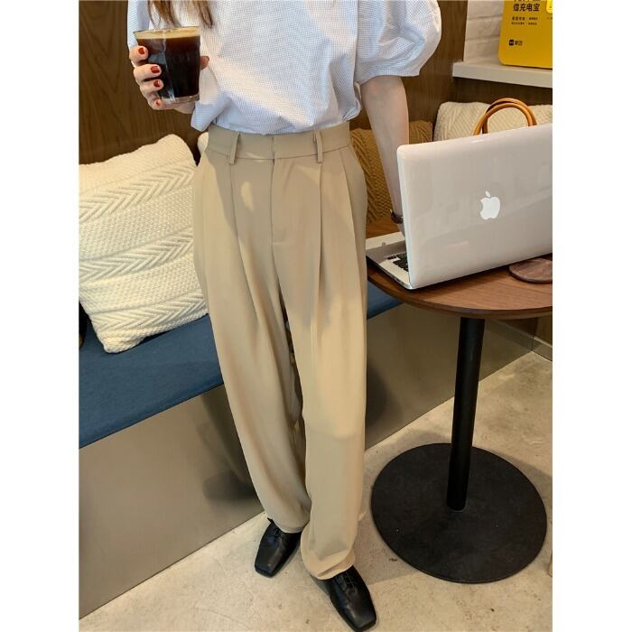 パンツ ルーズ薄手カジュアルサマーハイウェストウェスト 夏物 モンロー99767465093