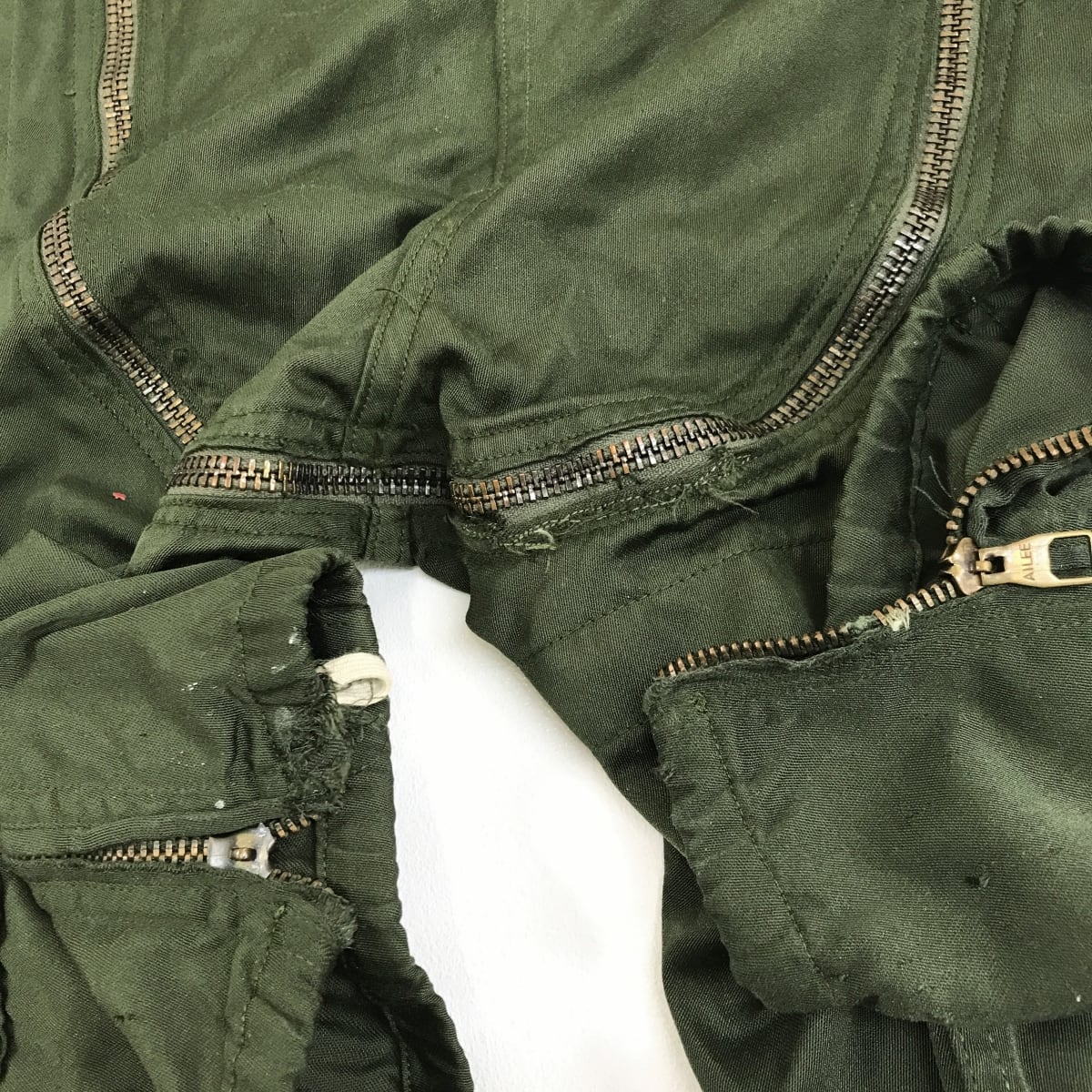 FRENCH ARMY フランス軍 AFVスーツ 初期型カバーオール つなぎ ダーク