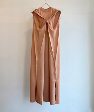 TAN/24SS-17 C/C FOLD DRESS(ORANGE)