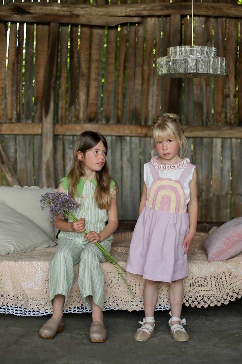 Kalinka/Liana Top-Milky White ［2Y,4Y］ | Treize 