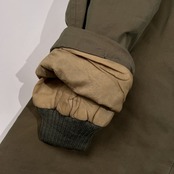 希少 レア Clipper Club VAN JAC ヴァンヂャケット 襟ニット ランチ ジャケット ブルゾン サイズ M /玉虫カラー系 セージ系/ビンテージ/当時物