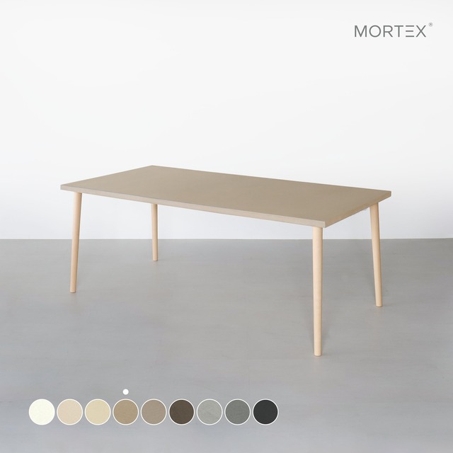 モールテックス ダイニング テーブル Mocha-BM07 （鉄脚／木製脚／サイズオーダー）