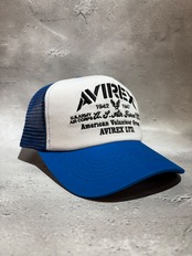 AVIREX / アヴィレックス MULTI LOGO MESH CAP  メッシュキャップ ブラック カモ ビックサイズ