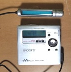 MDポータブルレコーダー SONY MZ-R909-S MDLP 完動品♪
