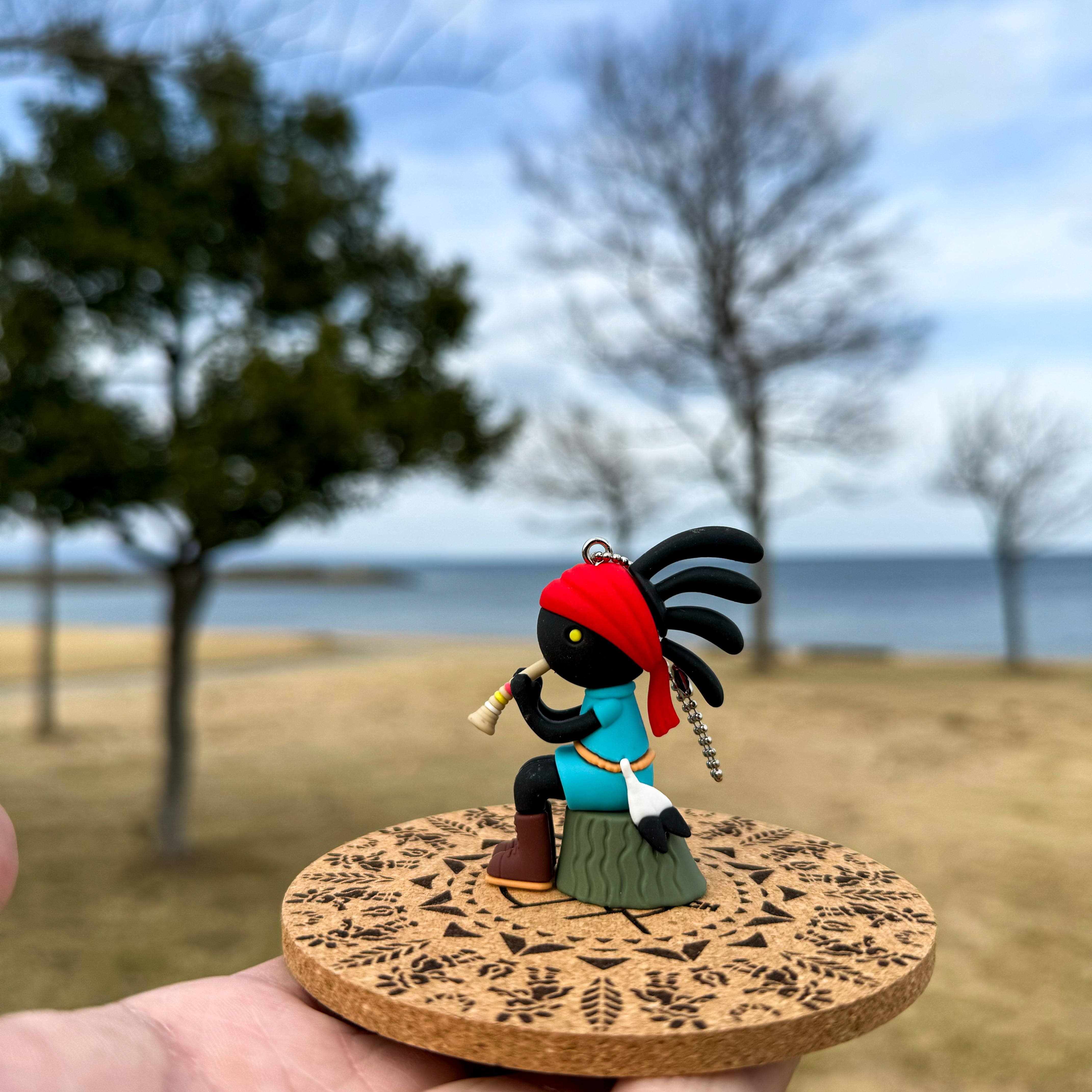 ちょこペリちゃん レッド | ココペリグッズ、キャンプ用品の