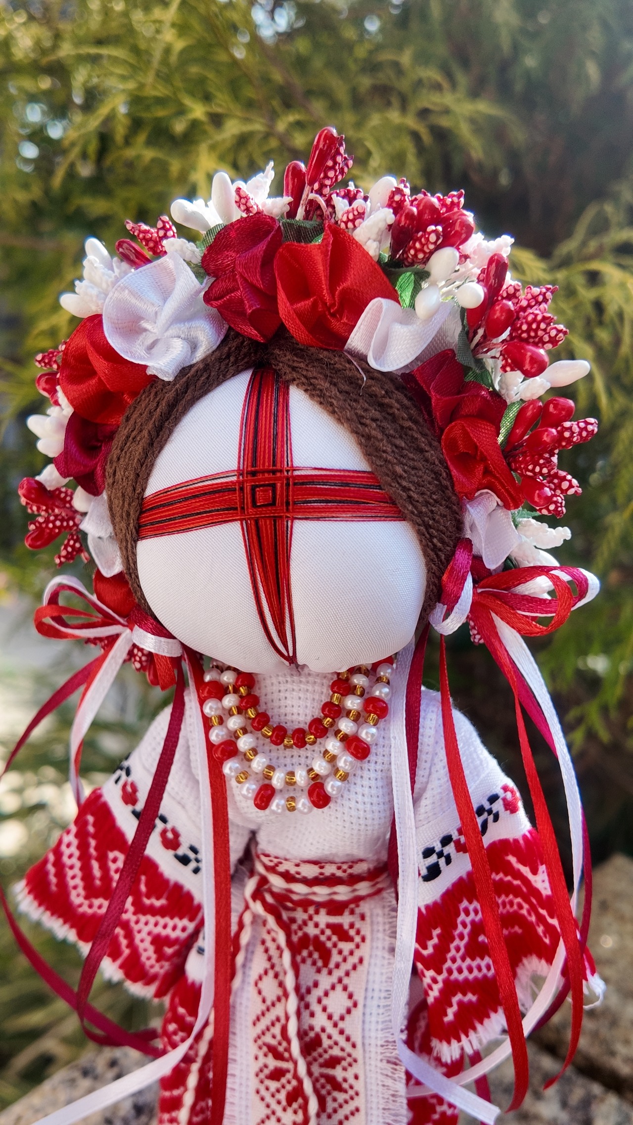 UA.Designer手作りモタンカ 25cm（ウクライナの御守り） - 3