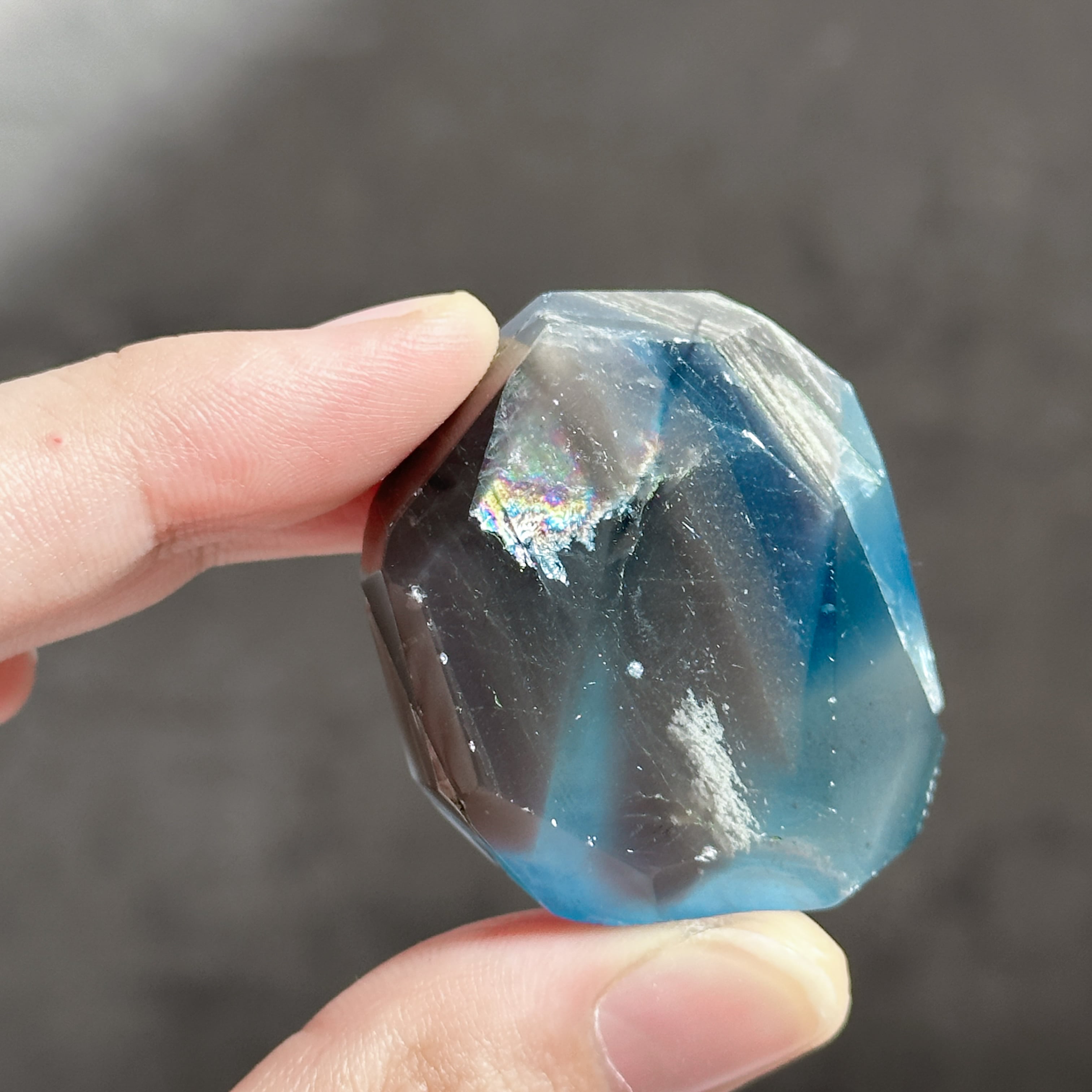 ブルーフローライト フリーフォーム 13◇ Fluorite ◇天然石・鉱物