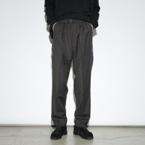 Belted Pants - "TAPERED" 〈ANDRE GHEKIERE〉