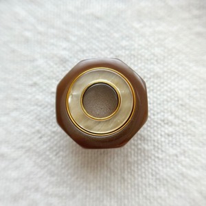 ブラウンオクタゴン 20mm