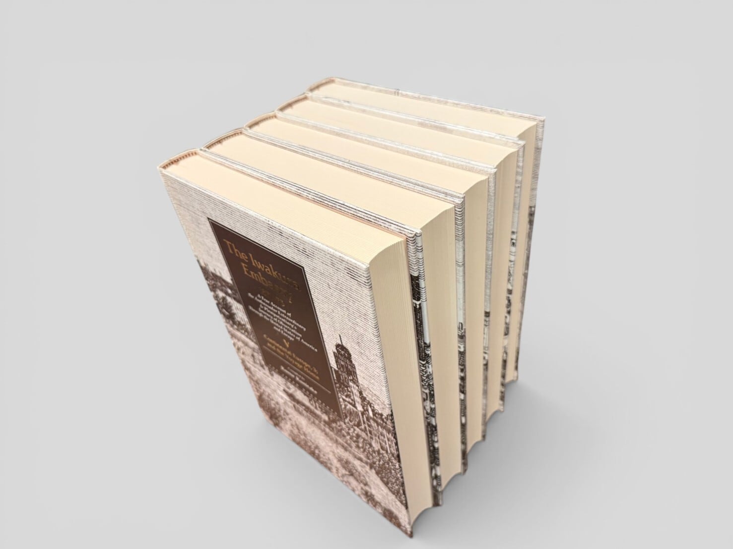 RJ012】【FIRST EDITION】The Iwakura Embassy 1871–73, Complete set