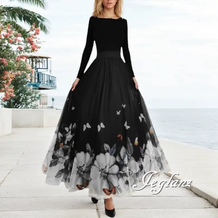 6色 マキシ バイカラー スカート Aライン イレヘム サーキュラー(MB124)ζ