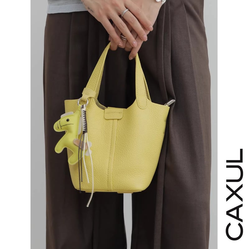 Soft Leather Mini Tote/4color | CAXUL