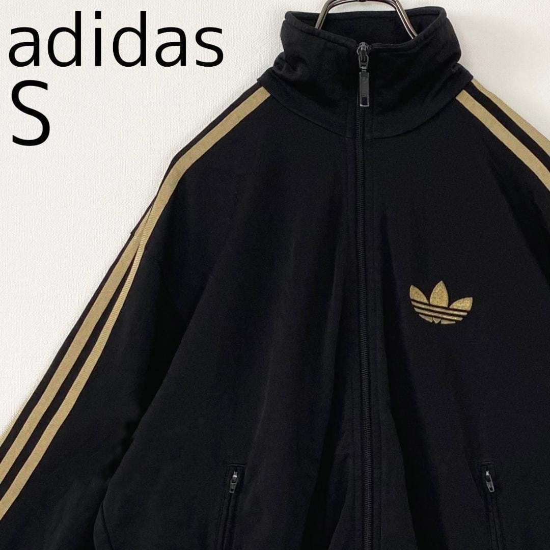 adidas originals ファイヤーバード アメリカ表記Mサイズ 黒金