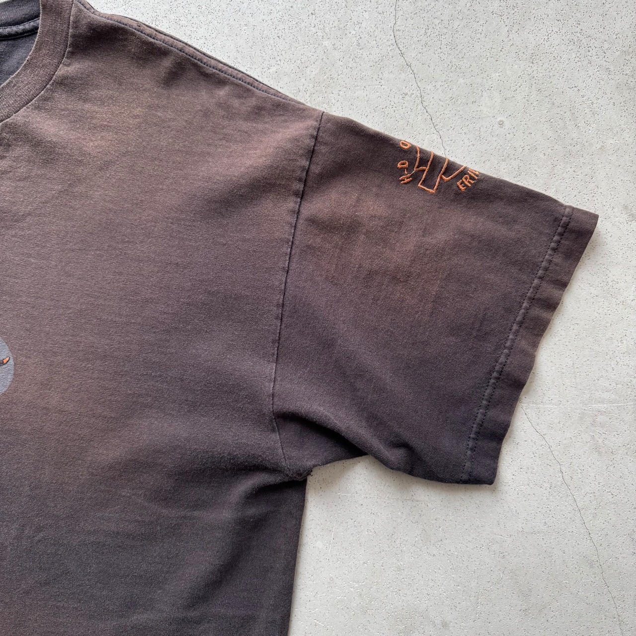 HARLEY DAVIDSON FADED PRINT T-SHIRT
