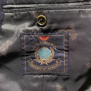 vintage EMPORIO ARMANI double breasted wool tailored jacket