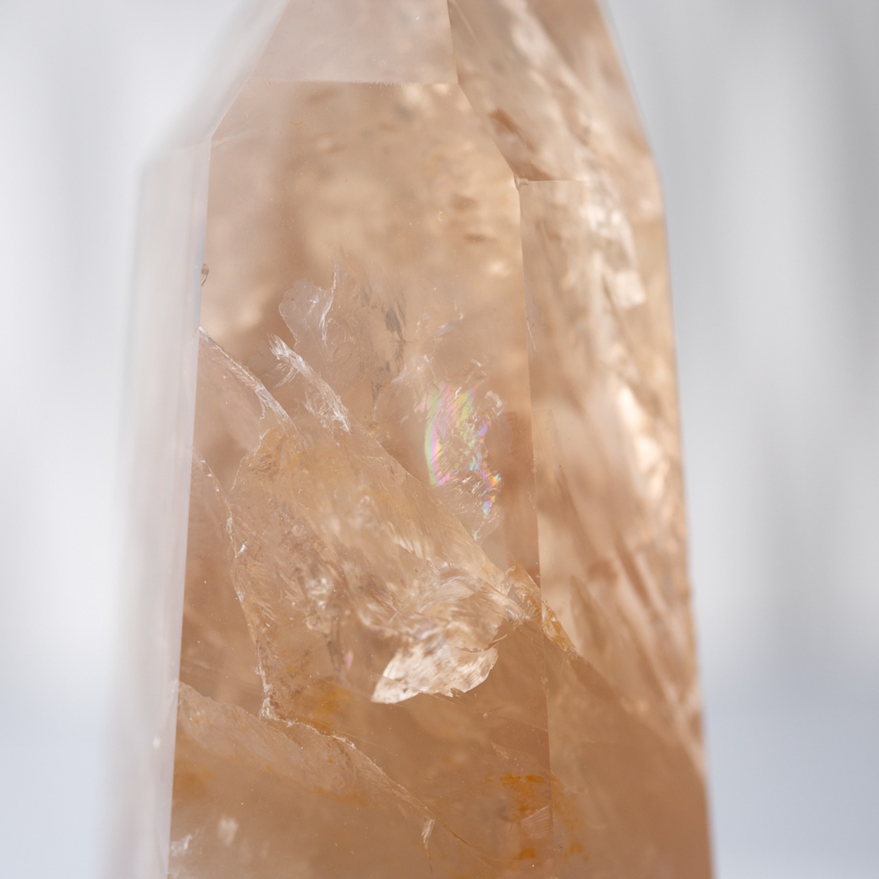 ローズクォーツ ゴールデンヒーラー / タワー ポイント【3】