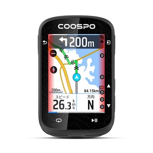 【新着特価】COOSPO CS600 サイクルコンピュータ GPS サイコン 2.4インチ カラータッチスクリーン 自転車 ナビ スピードメーター ロードバイク 速度計 無線Bluetooth5.0&ANT+対応 ロングバッテリー Strava同期 明るさの自動調節 IP67防水 日本語説明書付き
