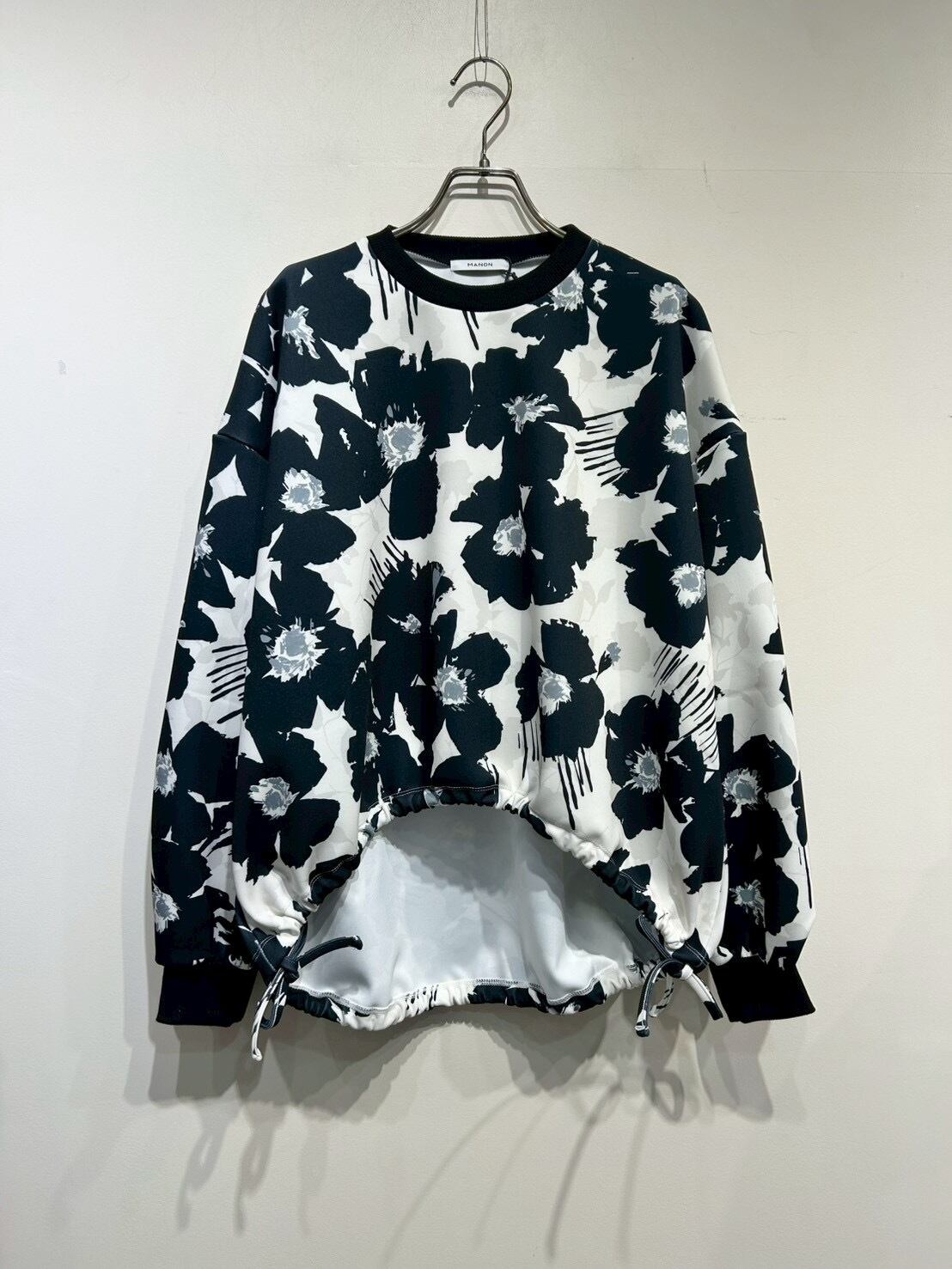 MANON ロングスリーブ フラワースピンドルTee