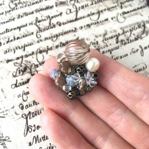 SOLD OUT＊Colorful/Gold【ブローチ】