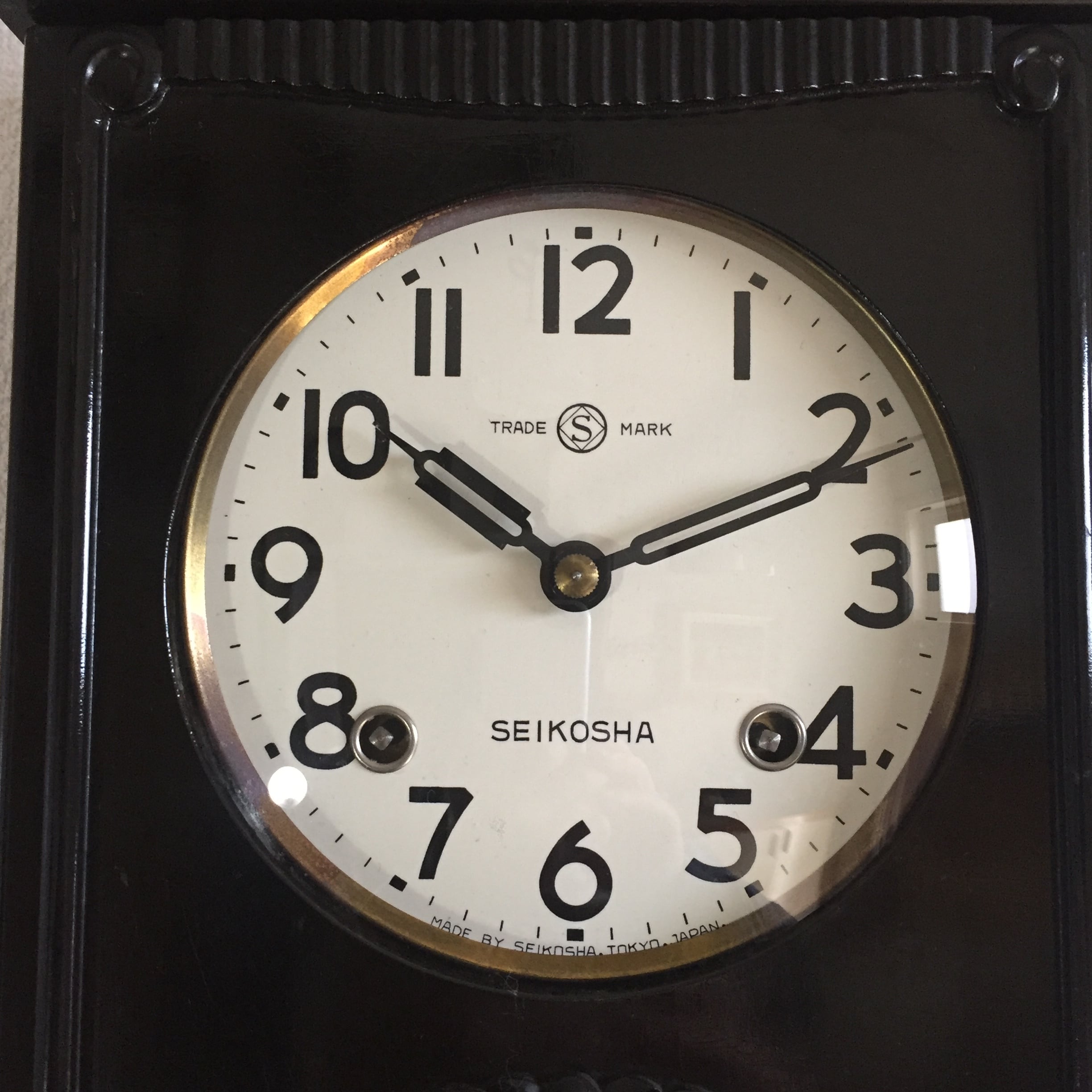昭和29年製 精工舎 宮型本打ち掛時計 オーバーホール済 稼働品-