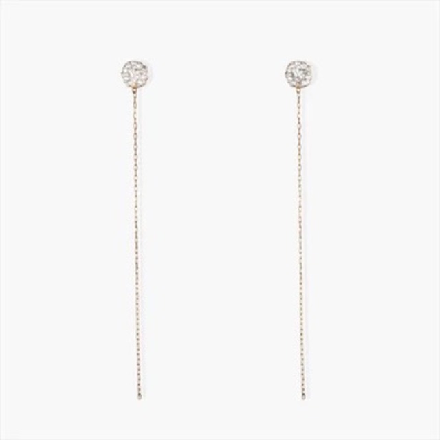 KAORU by atelier kaoru Kyoto【カオル】 アリウム ピアス /シルバーK10ピンクゴールド / PSV-814-K10CH