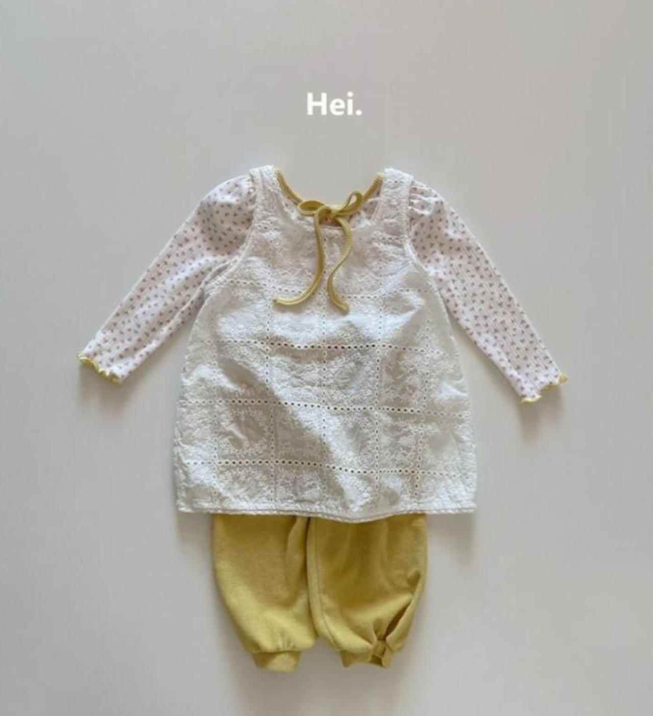 Hei 26/SS レースレイヤードワンピース