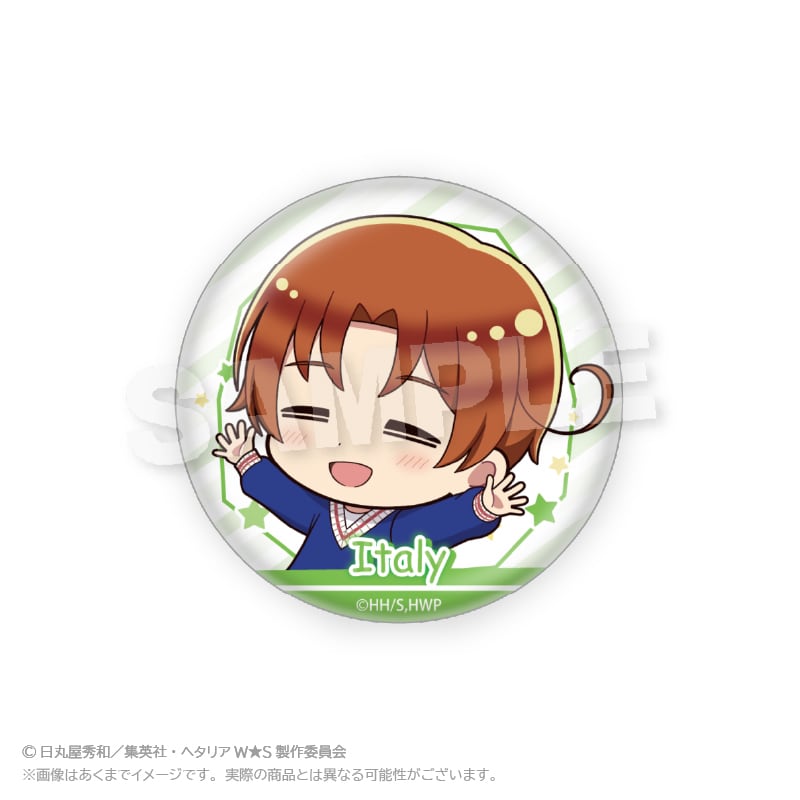 ヘタリア World☆Stars」トレーディング缶バッジ 遊具ver. | ワイワイ
