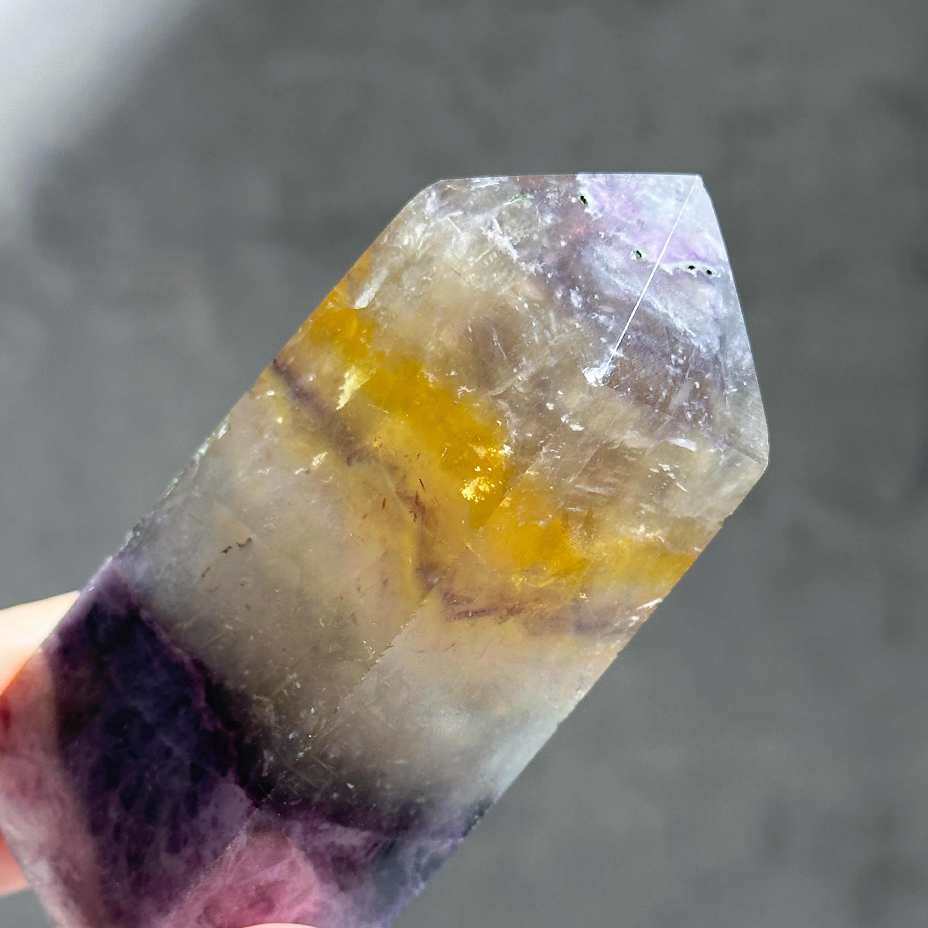 レインボーフローライト タワー15◇ Rainbow Fluorite ◇天然石・鉱物