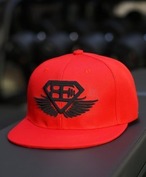 BE Snapback – Red & Black