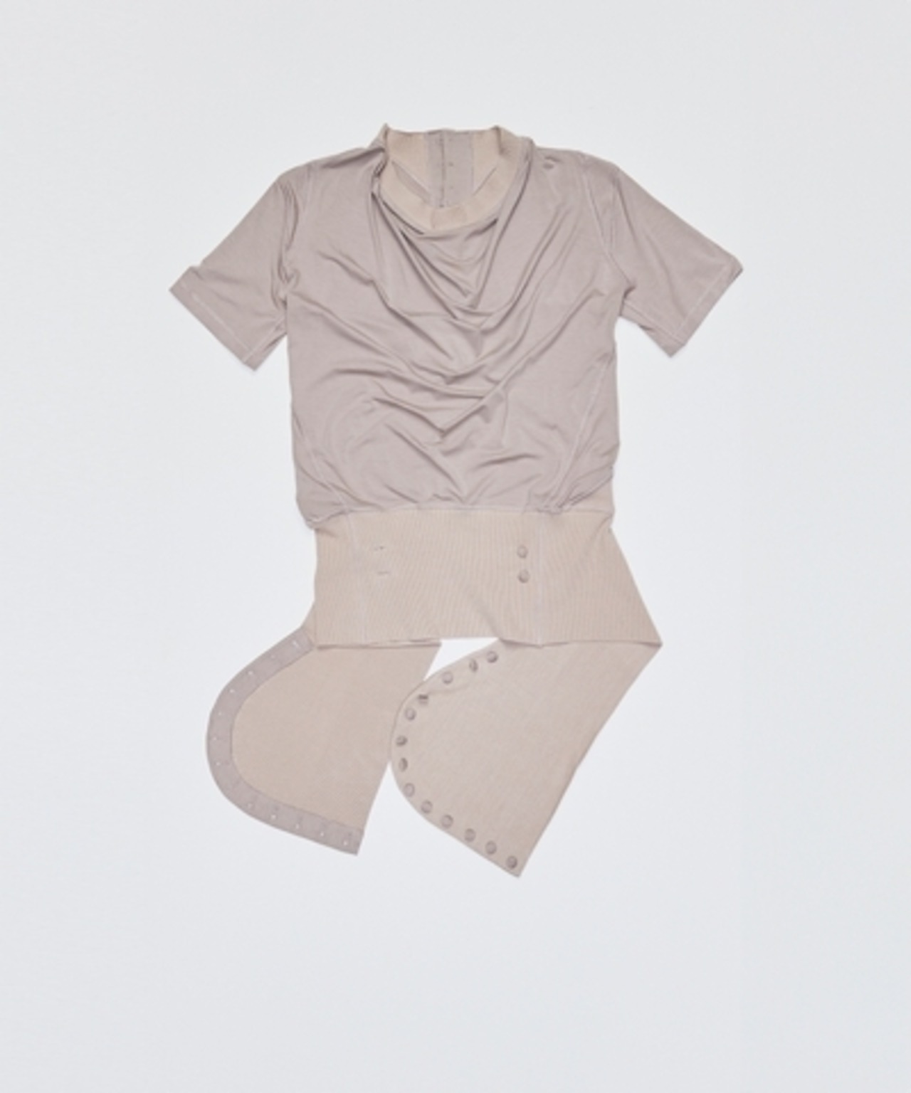 【25SS】MUKCYEN ムッシャン / deformed hooded t-shirt / フード付きTシャツ - 2