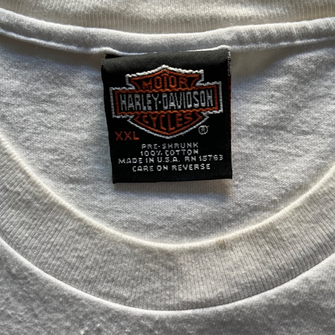 Harley Davidson 2001 USA Flag Flame L/S Tee | Vintage High Line