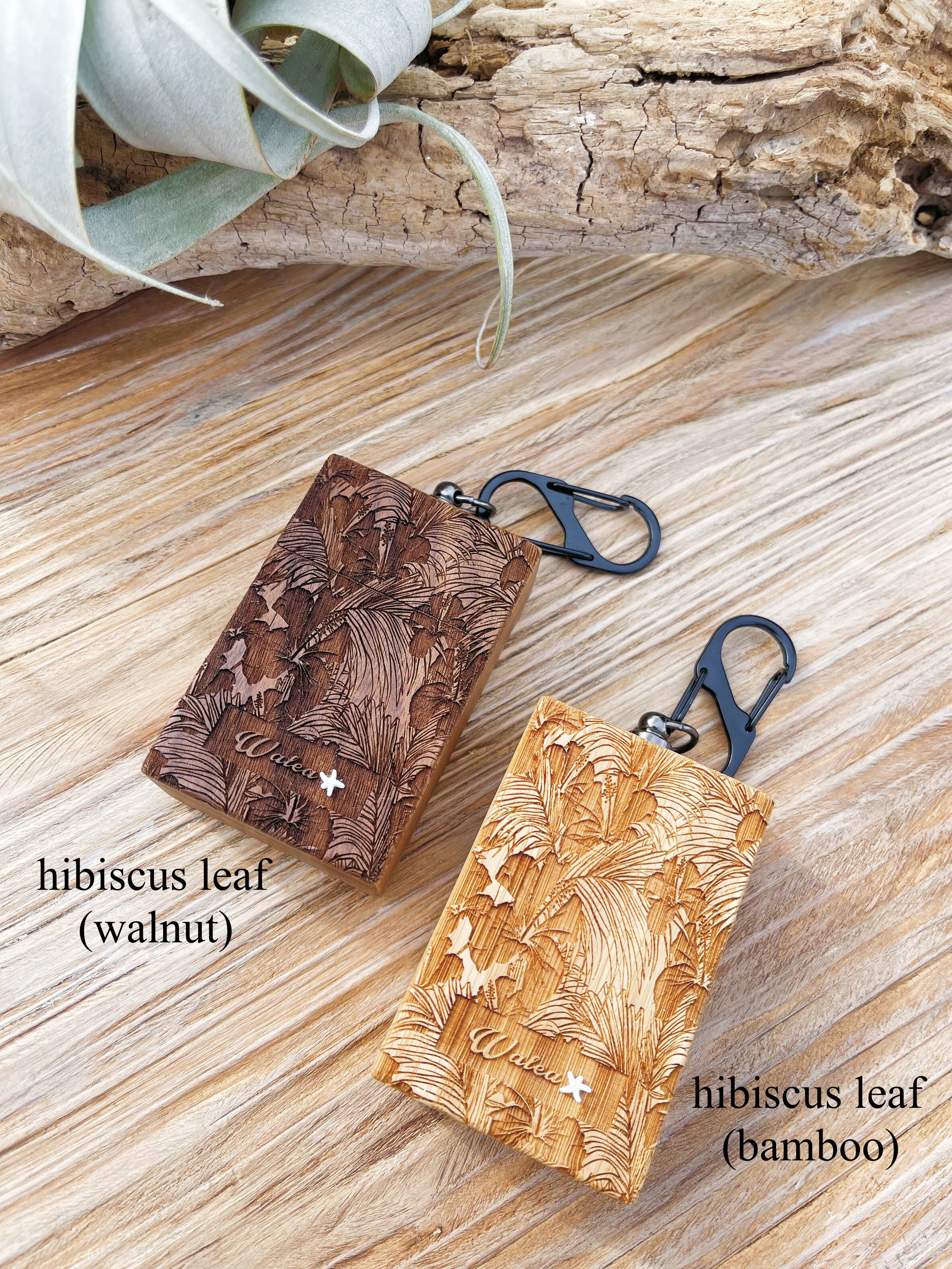 Wood portable ash tray | ALOHA GLASS