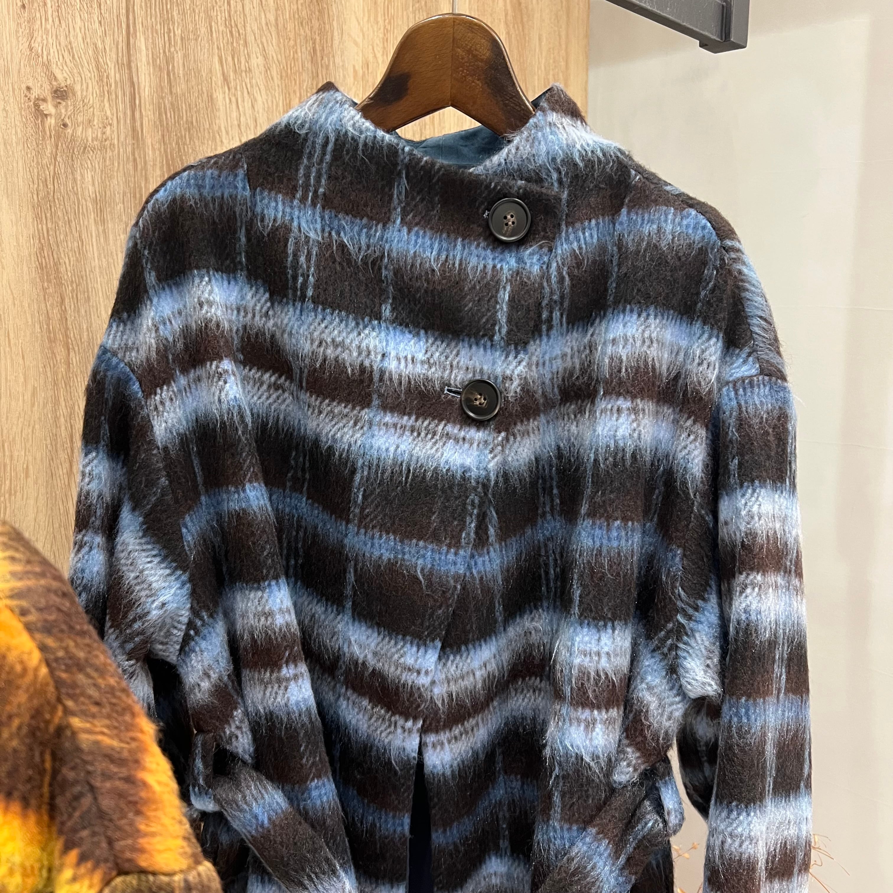 MIDVEIN【2026AW】チェックコート(N) | whispermusee