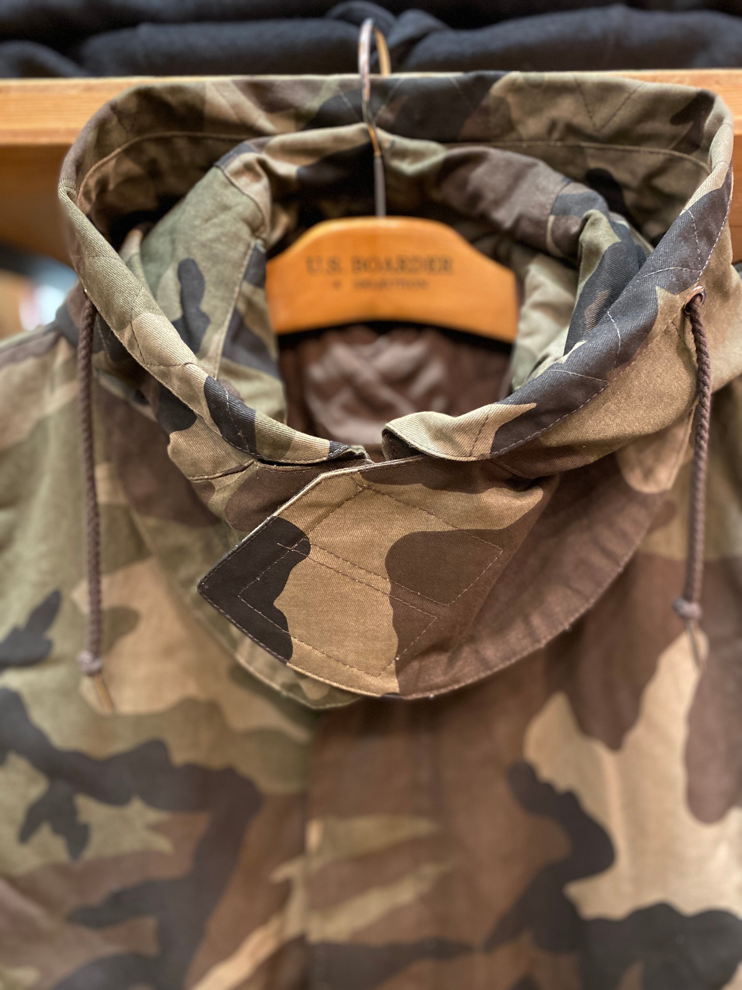 U.S.BOARDER モッズコート カモフードJKT M-51 アメカジ カモフラ 3WAY
