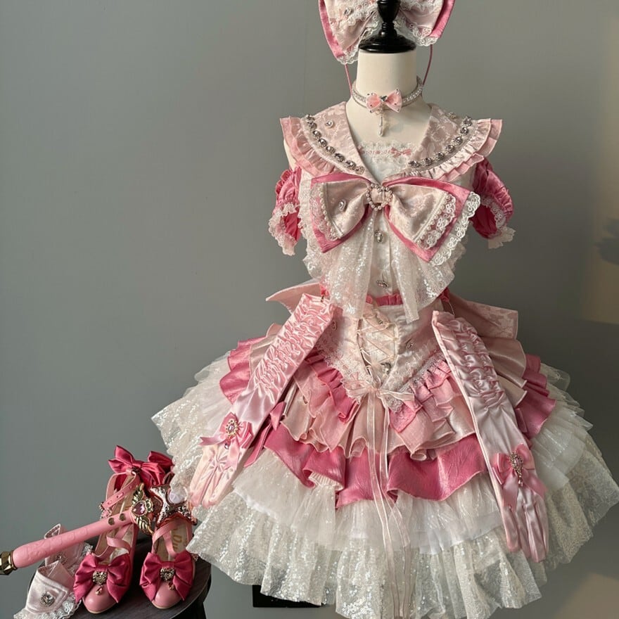 予約商品｜ライブに映える 手元まで主役級に彩る アイドル衣装のフリル