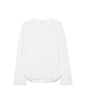 UNUSED / US2550 LONG-SLEEVE WAFFLE T-SHIRT(WHITE)