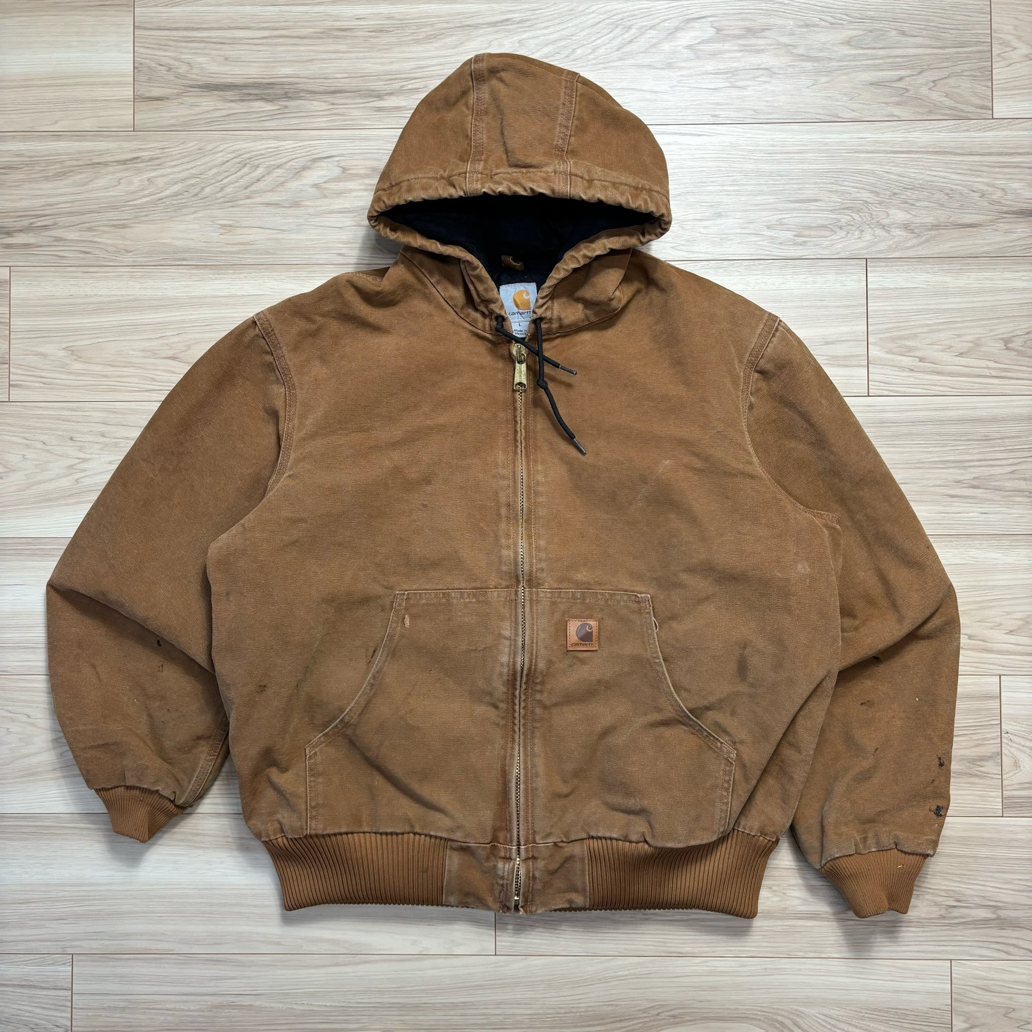 Carhartt アクティブジャケット L ブラウン