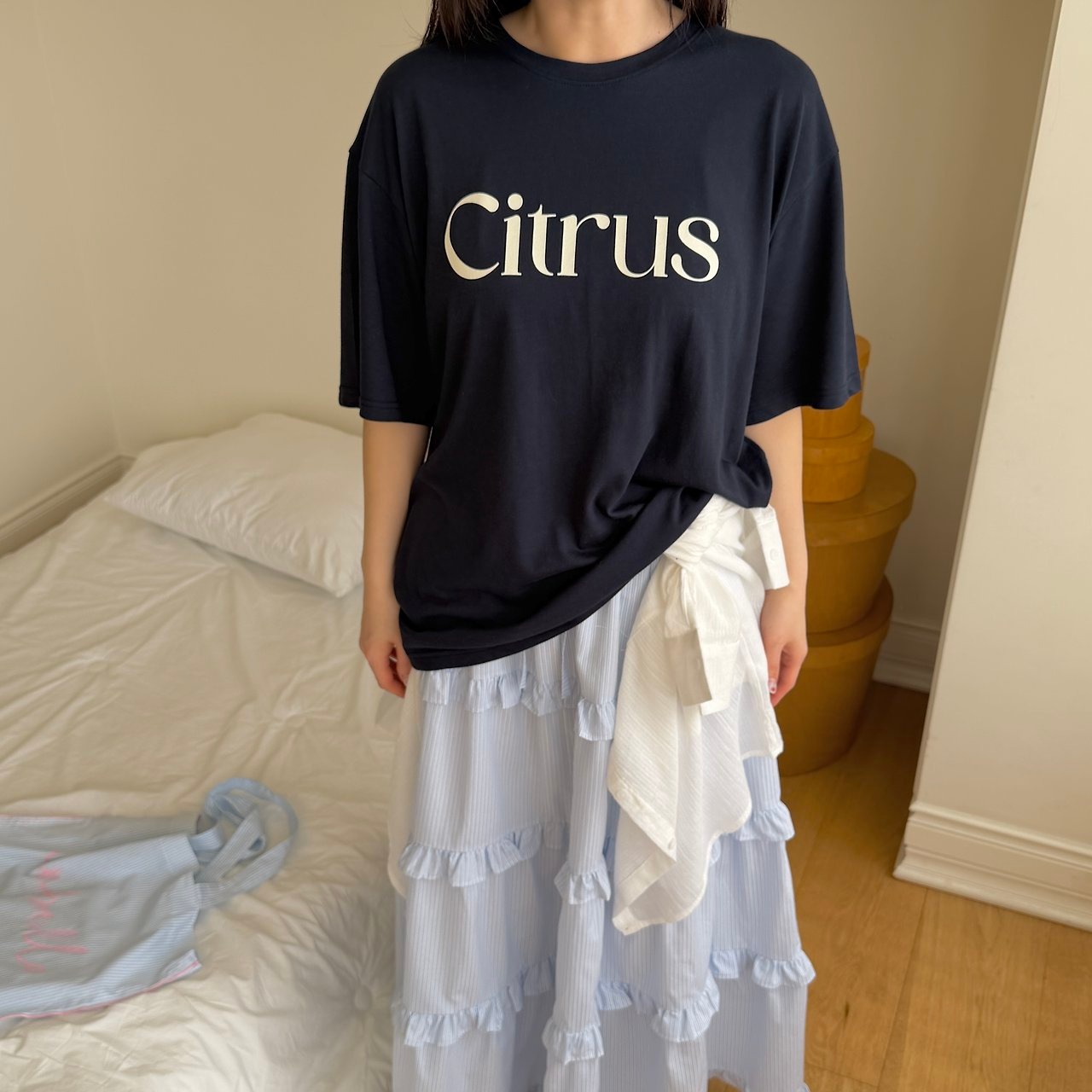 [ninibello] ADULT) Peony Cancan Skirt / [니니벨로] ADULT)피오니캉캉스커트