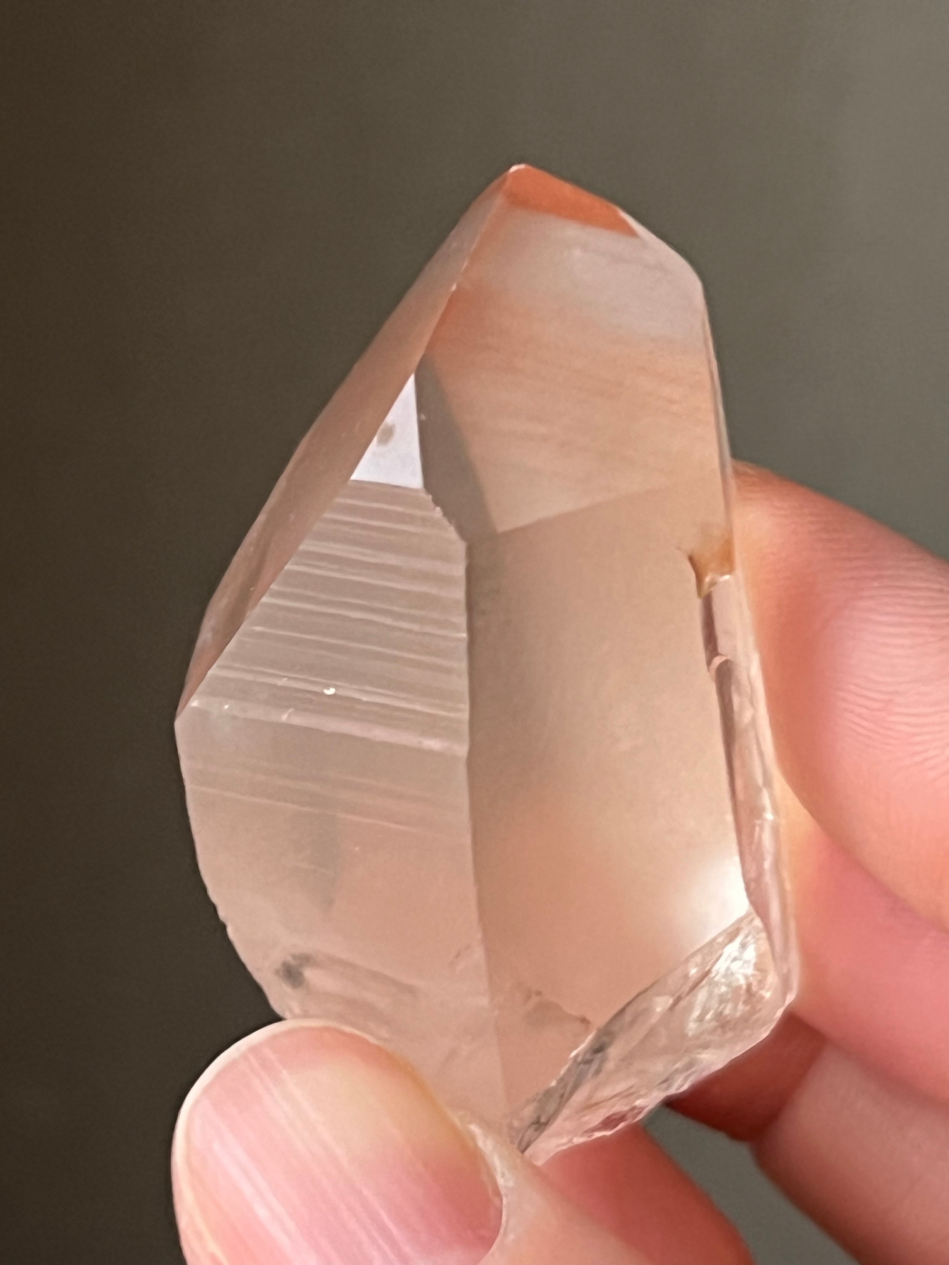 レムリアのソード】レコードキーパー、レシーバー【超透明】ピンク