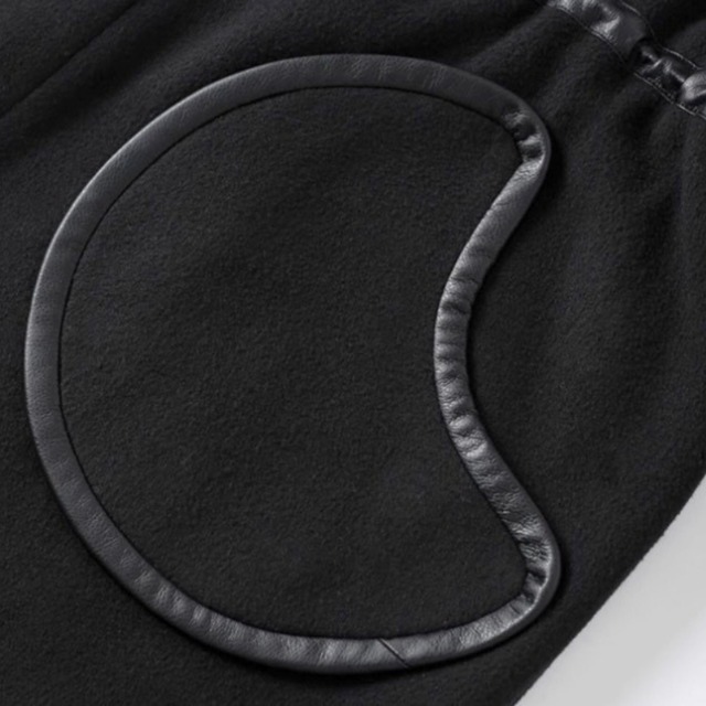 Boa collar asymmetrical coat C1620