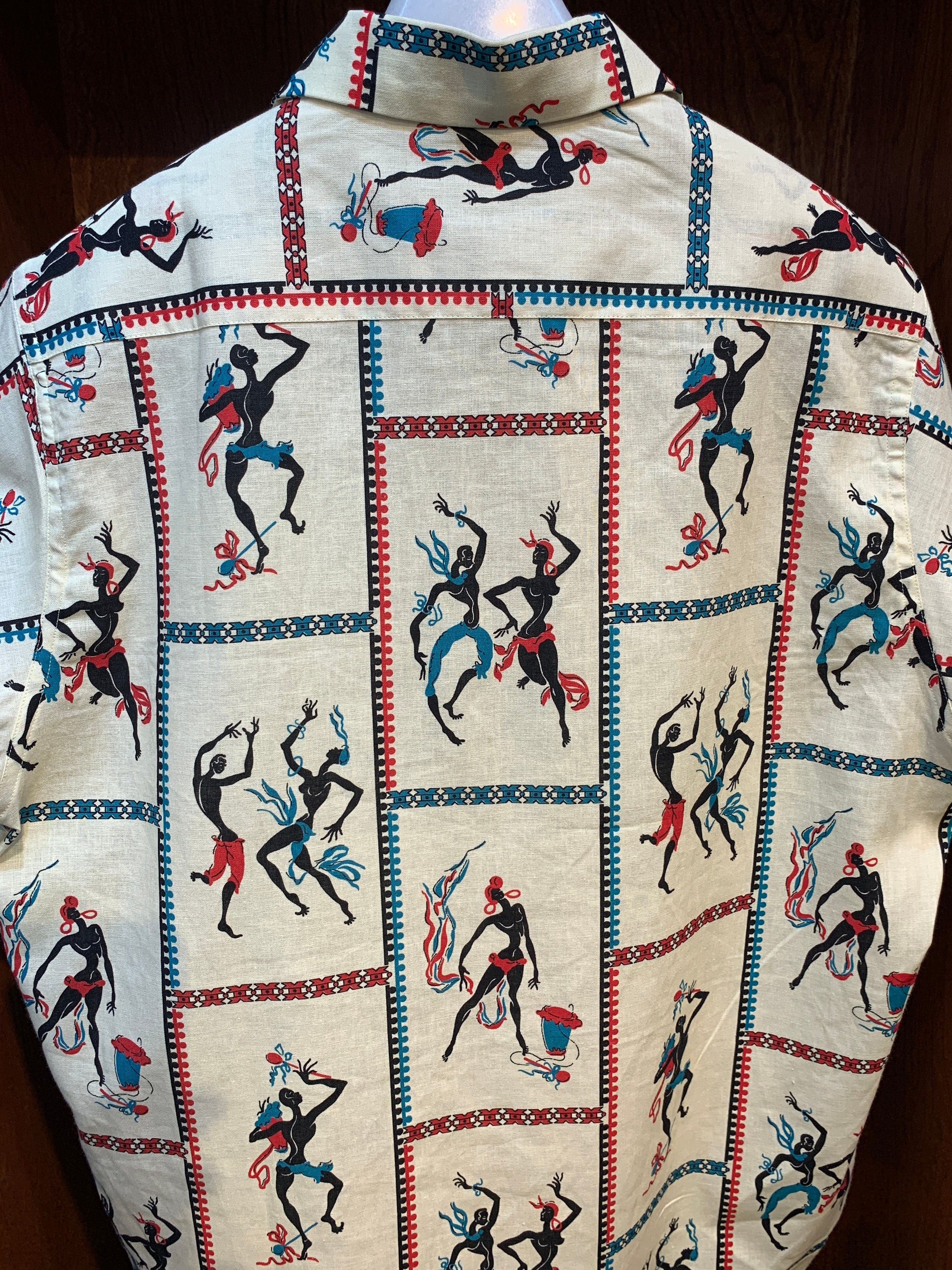NORTH NO NAME】ノース ノー ネイム “ Dancer Pattern S/S Shirts