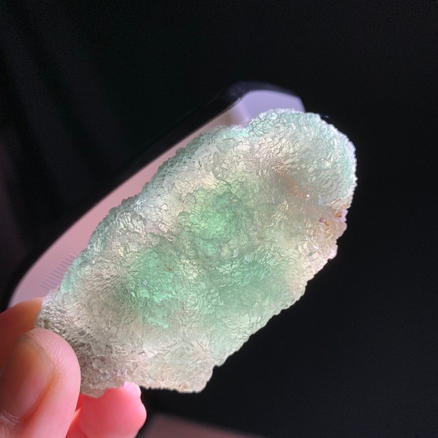 クラスター1.キラキラ☆苔のようなグリーンフローライト