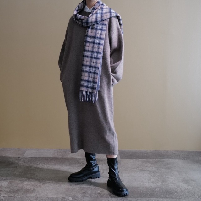 ★ラクーンシャギーワンピース(ブラウン)