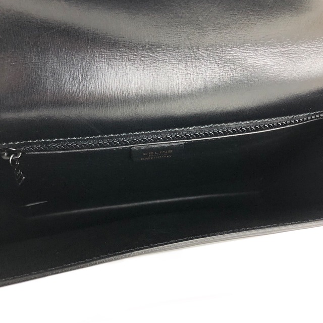 CELINE セリーヌ　スターボール　レザー　チェーン　ショルダーバッグ　ブラック　オールドセリーヌ 　ヴィンテージ 　vintage　6uzj32