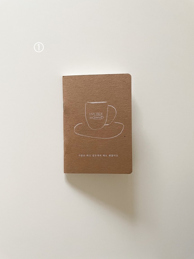 coffee mini note（3 designs）