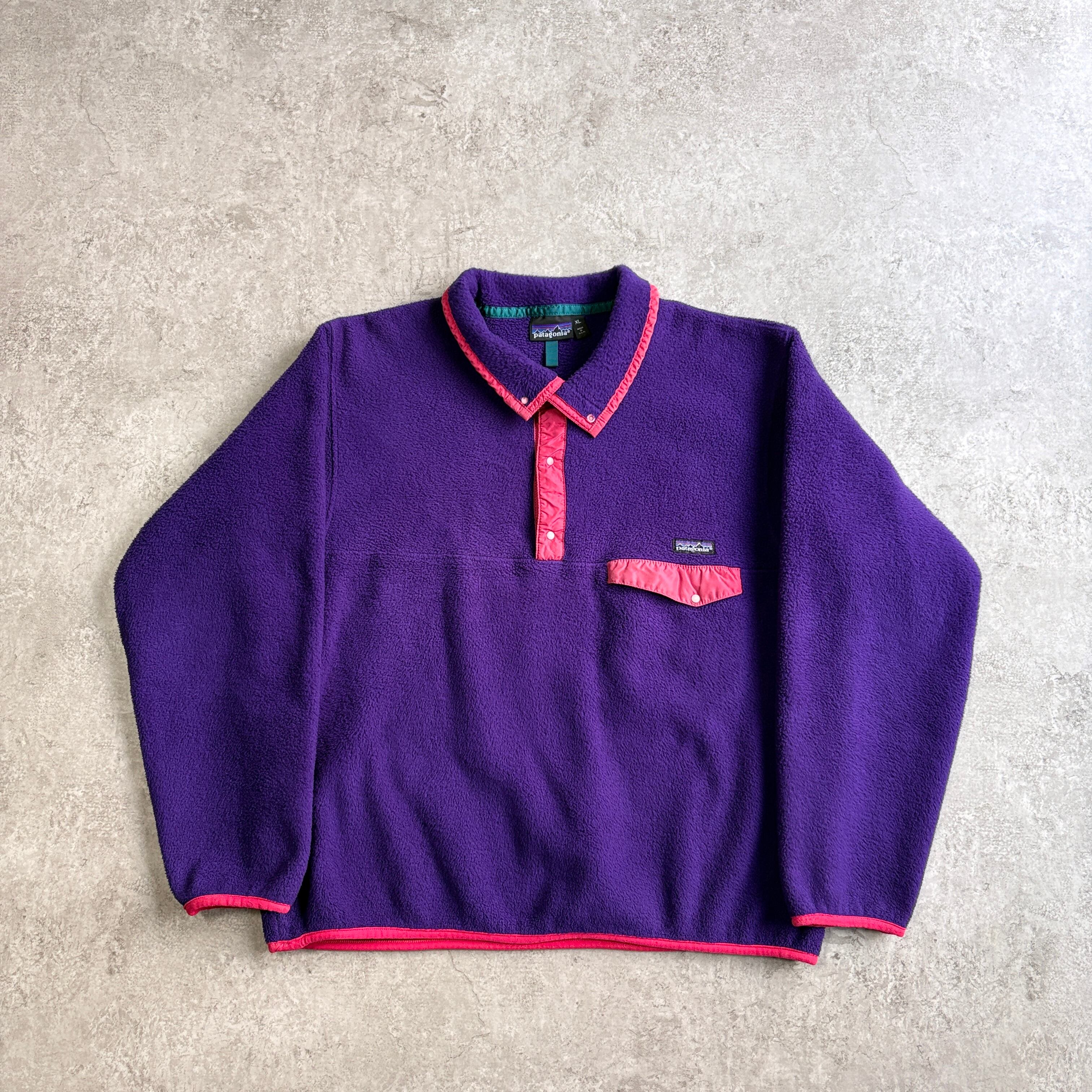90s 1999年製 patagonia Heavy Flannel shirt 【strata black】 | Que